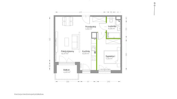 Rzut Centralna Vita - D.221
