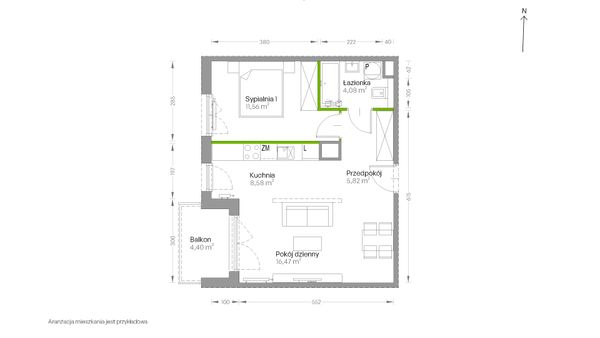 Rzut Centralna Vita - D.251
