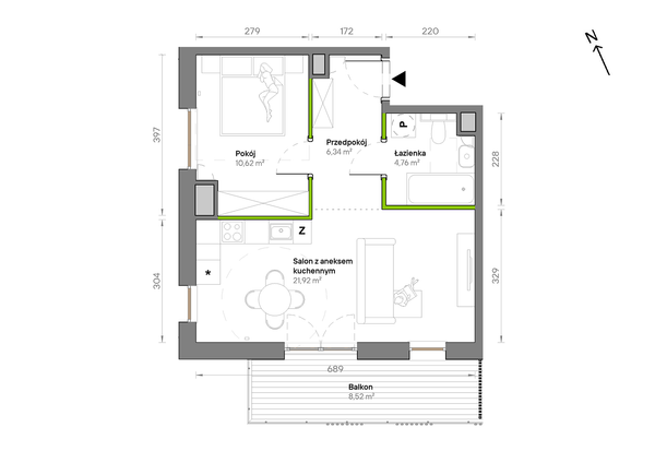 Rzut Żywiecka Vita - B.8.4