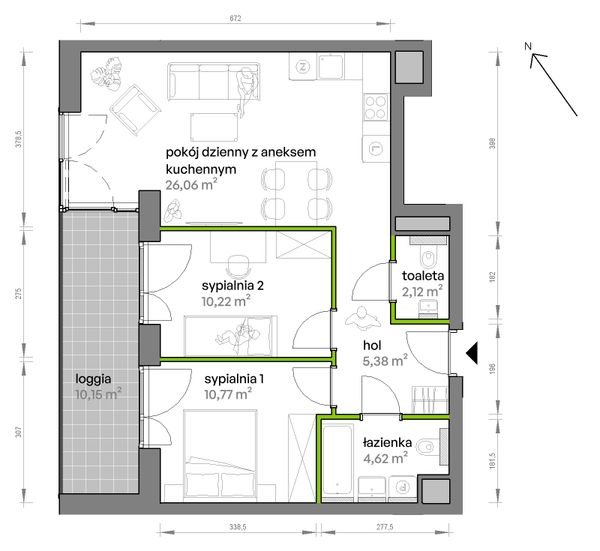 Rzut Ptasia Vita - AB.01.04