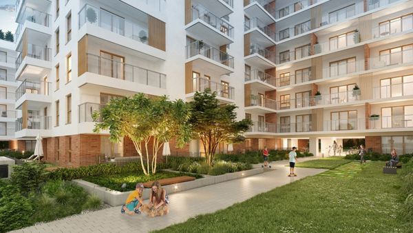 Rzut Perspektywa - Mieszkanie na sprzedaż, Gdańsk, Aniołki, 1865123  PLN