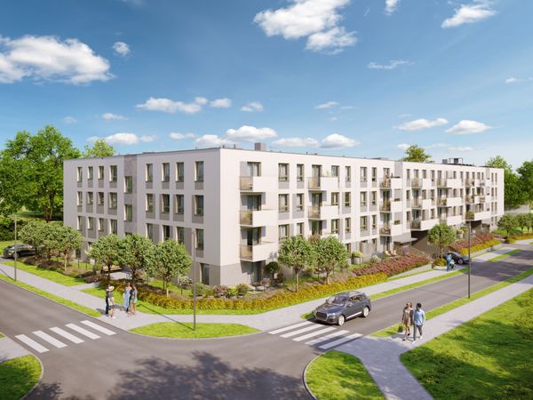 Rzut Osiedle Zielna - Mieszkanie na sprzedaż, Wrocław, Psie Pole, 567112  PLN