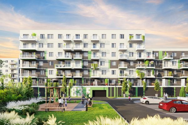 Rzut Osiedle Kościuszki - Mieszkanie na sprzedaż, Chorzów, Chorzów Stary