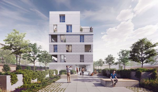 Rzut Apartamenty Składowa - Mieszkanie na sprzedaż, Kraków, Krowodrza, 1101000  PLN