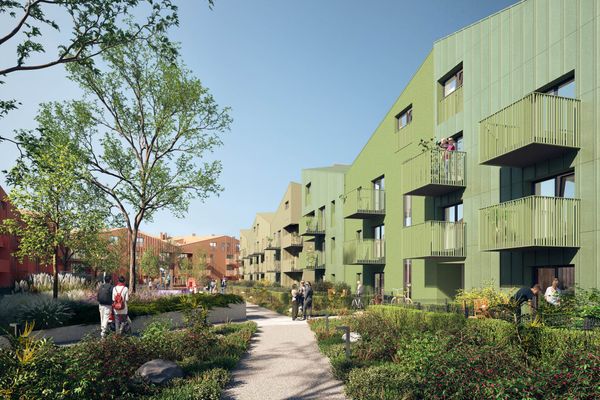 Rzut Sarnie Osiedle - Mieszkanie na sprzedaż, Bielsko-Biała, Os. Sarni Stok