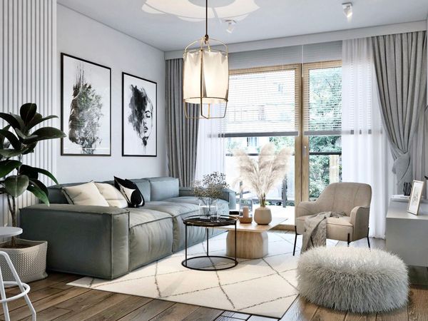 Rzut Teatralna 3 - Mieszkanie na sprzedaż, Sosnowiec, 424260  PLN