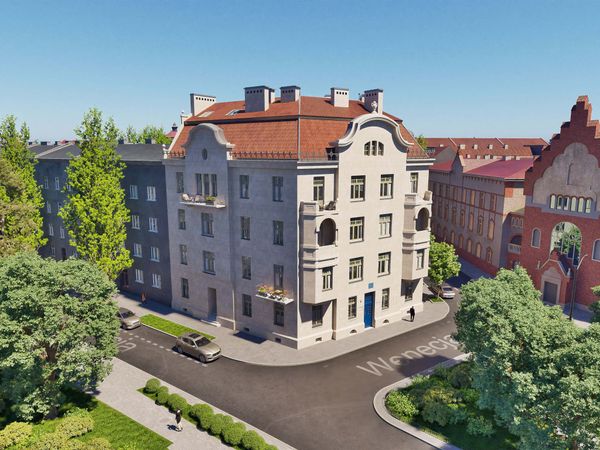 Rzut Wenecja 1 - Mieszkanie na sprzedaż, Kraków, Stare Miasto