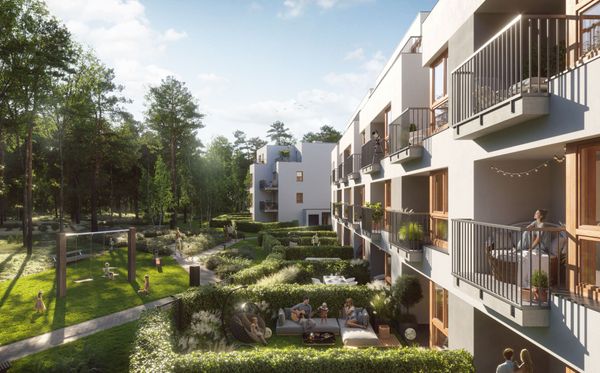 Rzut My Forest - Komercyjne lokal na sprzedaż, Warszawa, Białołęka