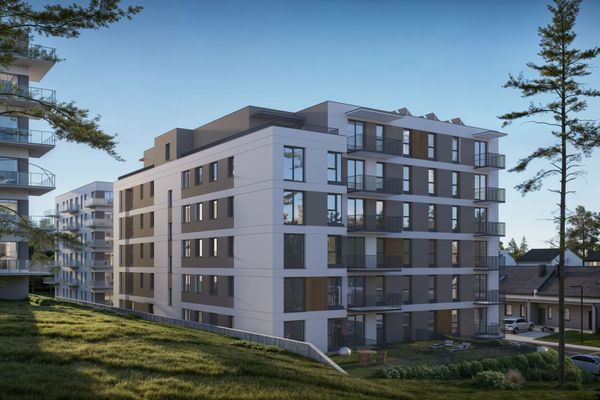 Rzut Budynki Mieszkalne, ul. Kuźnicy Kołłątajowskiej - Mieszkanie na sprzedaż, Kraków, Prądnik Biały, 1084600  PLN