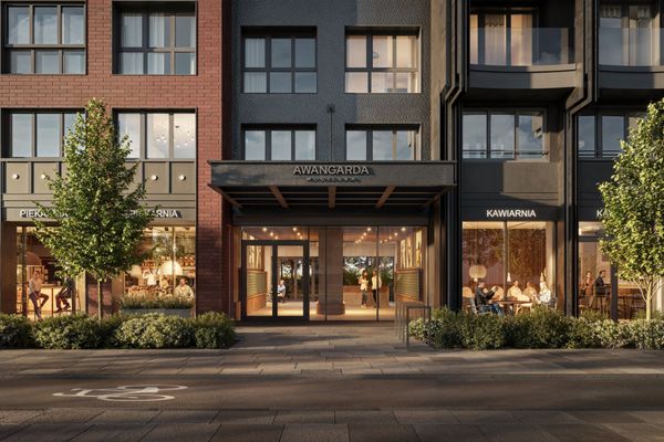 Rzut Awangarda Mogilska - Mieszkanie na sprzedaż, Kraków, Prądnik Czerwony