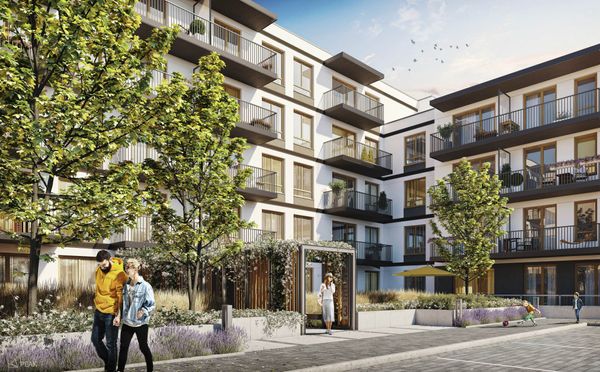 Rzut Modern City - Mieszkanie na sprzedaż, Warszawa, Bemowo