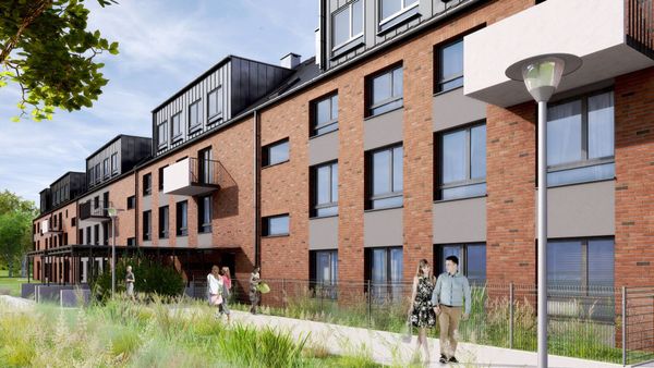 Rzut 2M Apartments - Mieszkanie na sprzedaż, Wrocław, Fabryczna