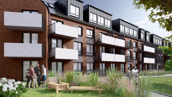 Rzut 2M Apartments - Mieszkanie na sprzedaż, Wrocław, Fabryczna