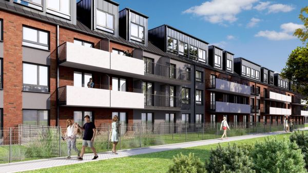 Rzut 2M Apartments - Mieszkanie na sprzedaż, Wrocław, Fabryczna