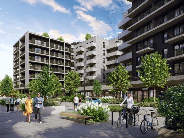 Rzut Osiedle przy Wielickiej - Mieszkanie na sprzedaż, Kraków, Bieżanów-Prokocim, 723060  PLN