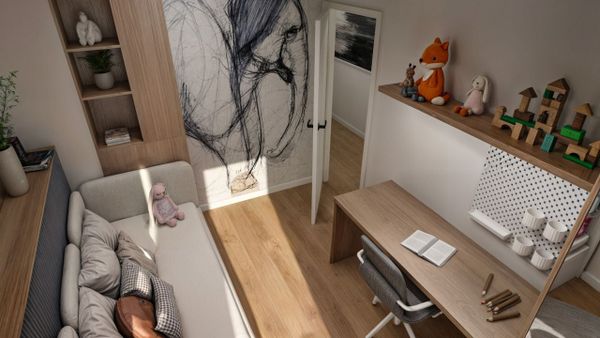 Rzut Nowa Pszczelna - Mieszkanie na sprzedaż, Kraków, Dębniki