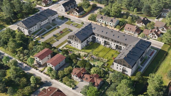 Rzut Rumiankowa Stara Miłosna - Mieszkanie na sprzedaż, Warszawa, Wesoła