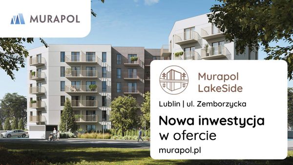 Rzut Murapol LakeSide - Mieszkanie na sprzedaż, Lublin, Wrotków, 447408  PLN