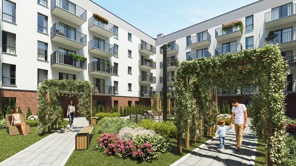 Rzut Murapol Gardenia  - Mieszkanie na sprzedaż, Łódź, Śródmieście, 395483  PLN