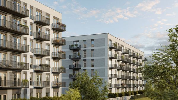 Rzut Murapol Nowe Bogucice  - Mieszkanie na sprzedaż, Katowice, Bogucice, 448990  PLN