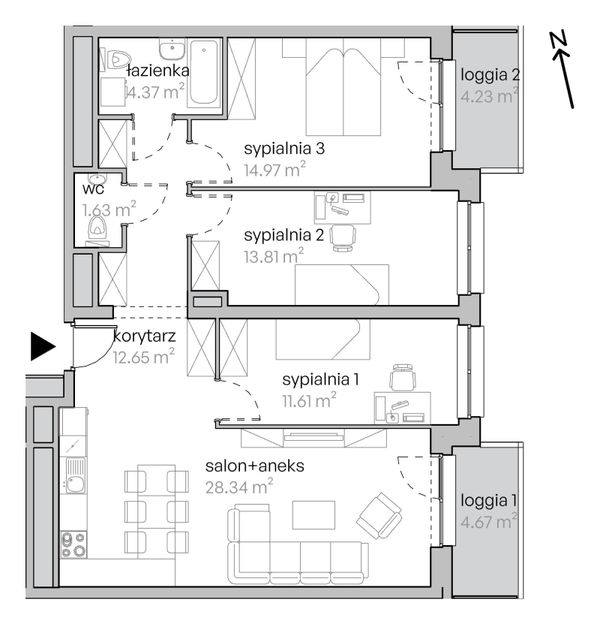 Rzut Legnicka Vita - L1/11/112