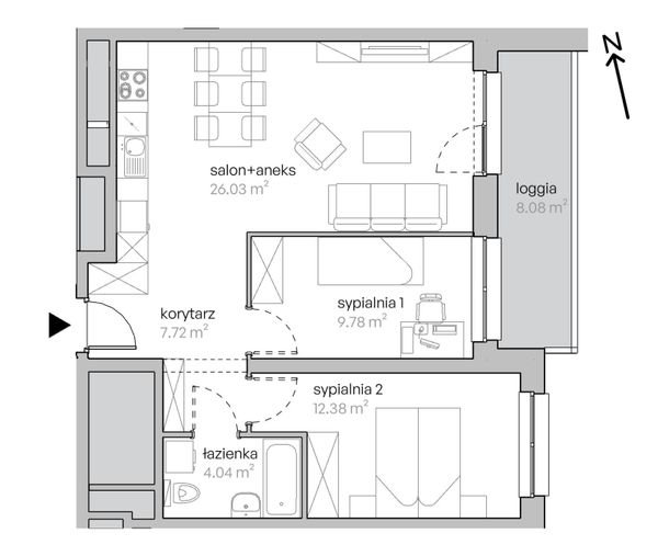 Rzut Legnicka Vita - L1/10/100