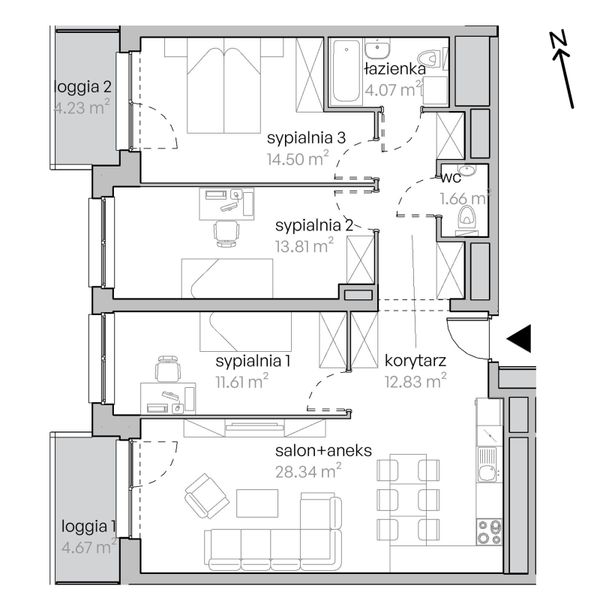 Rzut Legnicka Vita - L1/12/122