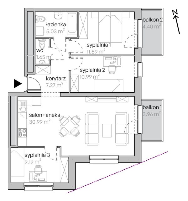 Rzut Legnicka Vita - L2/8/70