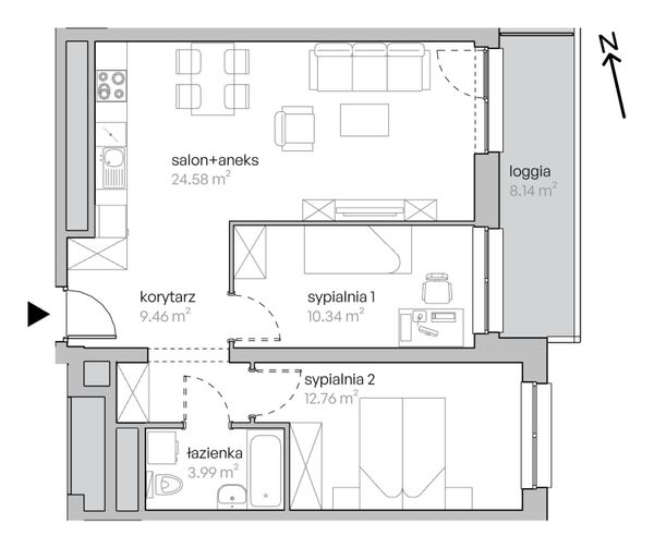 Rzut Legnicka Vita - L2/10/84