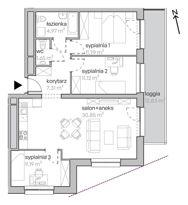 Rzut Legnicka Vita - L2/12/102