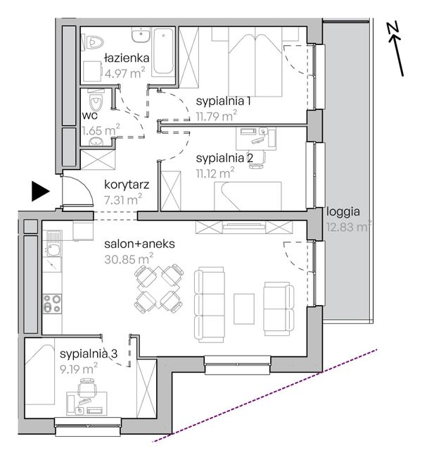 Rzut Legnicka Vita - L2/13/110
