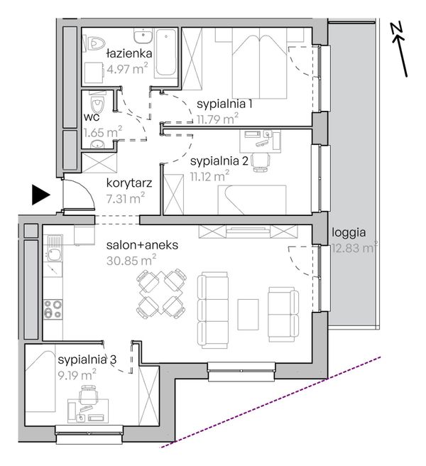 Rzut Legnicka Vita - L2/14/118
