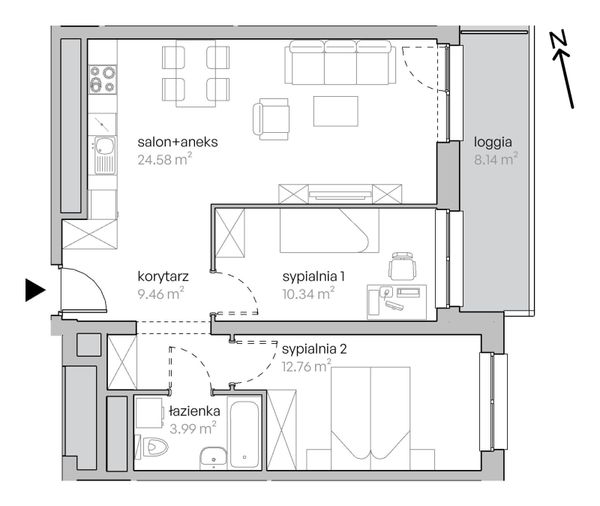 Rzut Legnicka Vita - L2/15/124