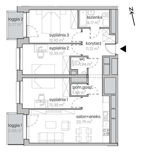 Rzut Legnicka Vita - L1/12/123