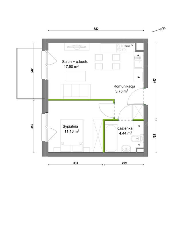 Rzut Orawska Vita - E1/D/07
