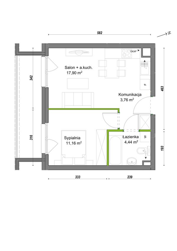 Rzut Orawska Vita - E1/A/08