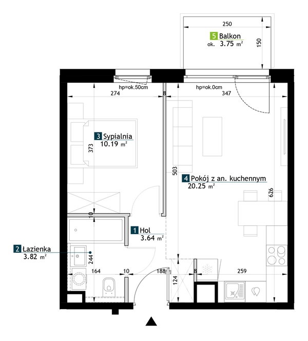 Rzut Stacja Rembertów - AA0106