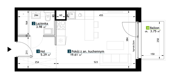 Rzut Stacja Rembertów - AA0204