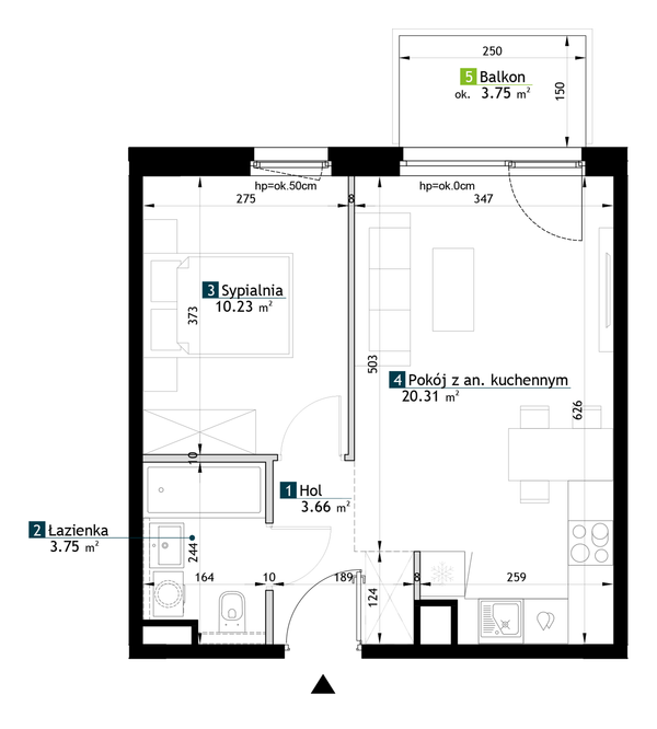 Rzut Stacja Rembertów - AA0207