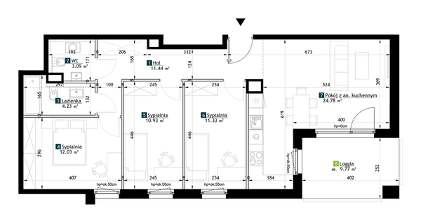 Rzut Stacja Rembertów - AA0310