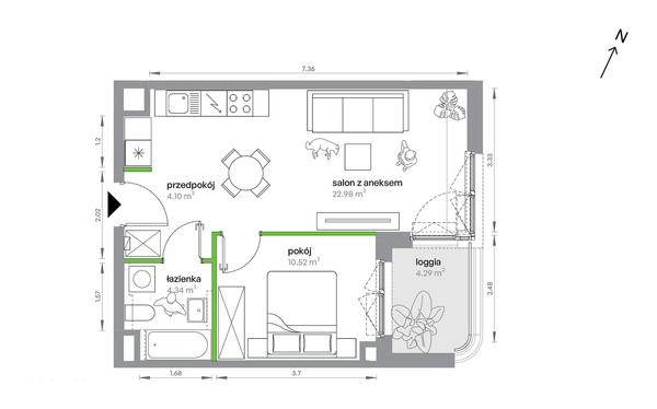 Rzut M Bemowo - AA0104/4