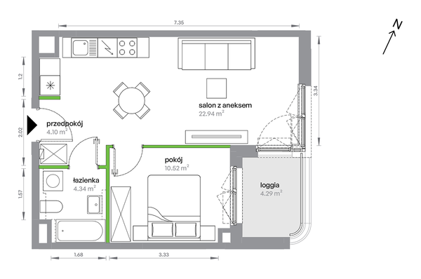 Rzut M Bemowo - AA0305/4