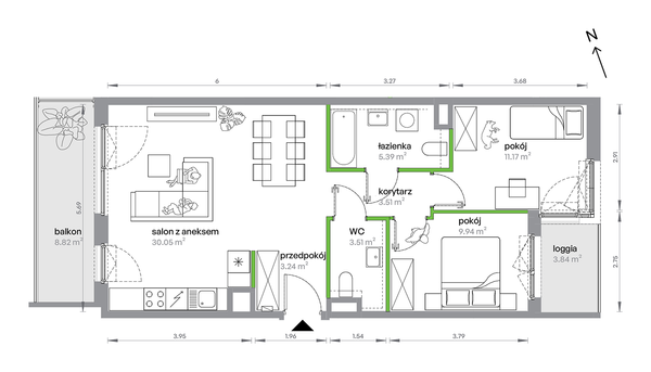 Rzut M Bemowo - AB0401/4