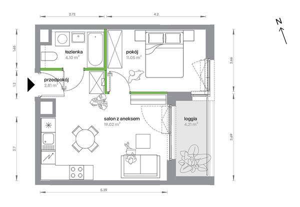 Rzut M Bemowo - AC0104/4