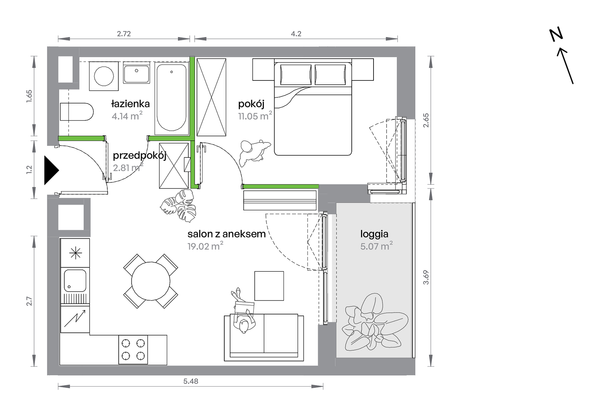 Rzut M Bemowo - AC0203/4