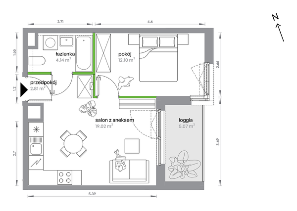 Rzut M Bemowo - AC0302/4