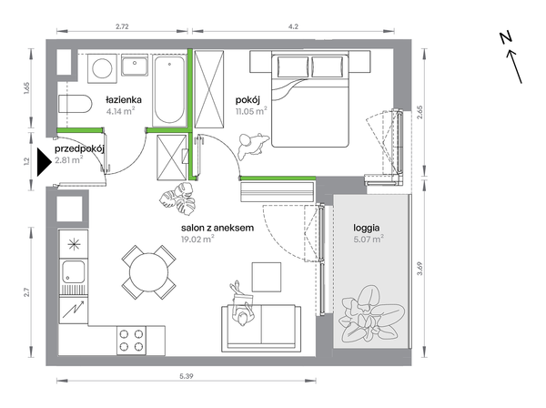 Rzut M Bemowo - AC0503/4