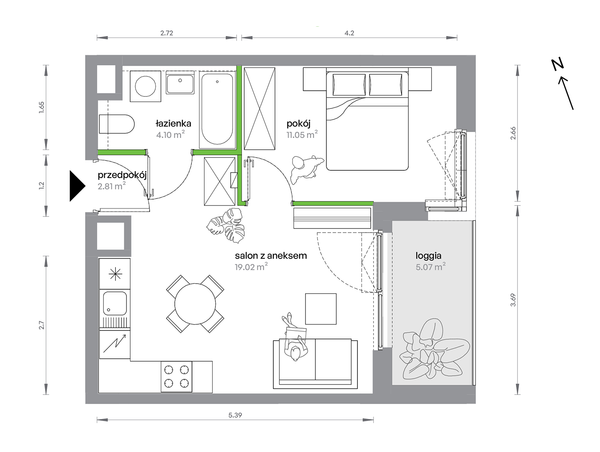 Rzut M Bemowo - AC0504/4