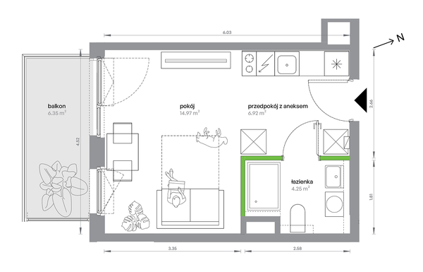 Rzut M Bemowo - BA0304/4