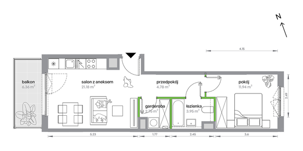 Rzut M Bemowo - BB0403/4